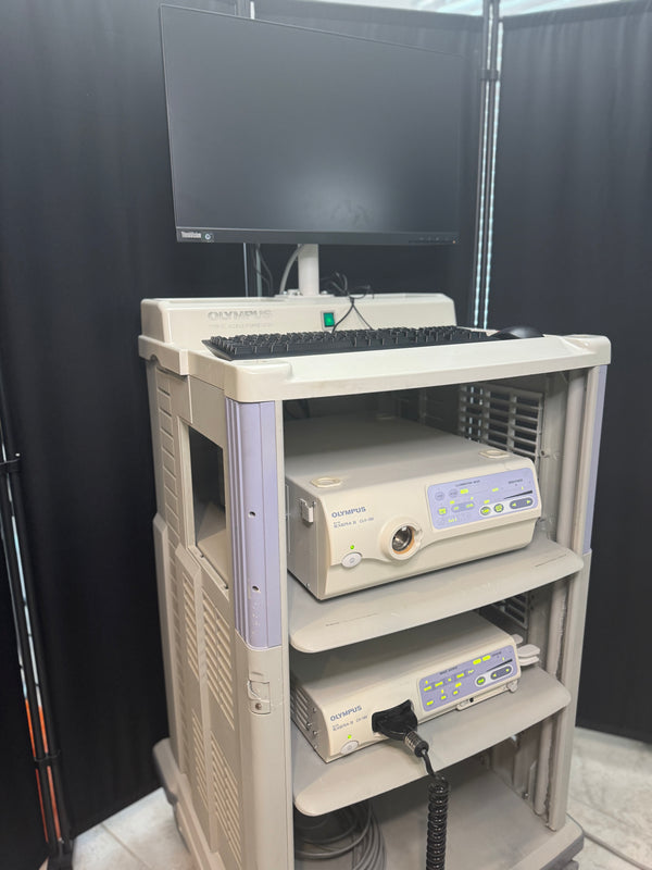 Olympus Exera II CLV-180 & CV-180 Endoscopy System – Complete Setup