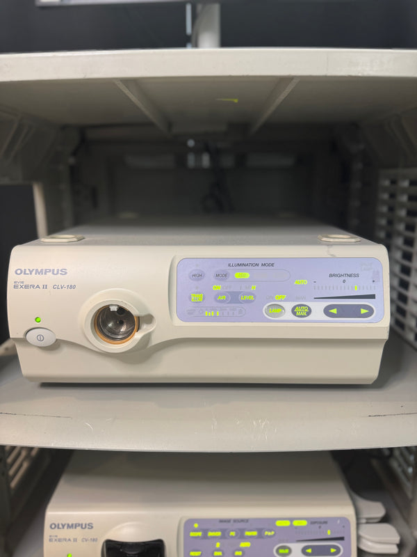 Olympus Exera II CLV-180 & CV-180 Endoscopy System – Complete Setup