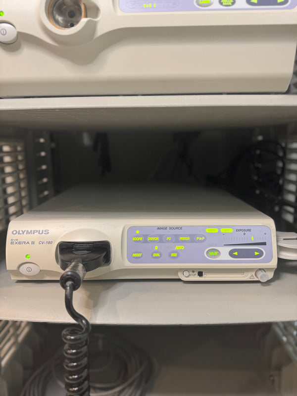 Olympus Exera II CLV-180 & CV-180 Endoscopy System – Complete Setup