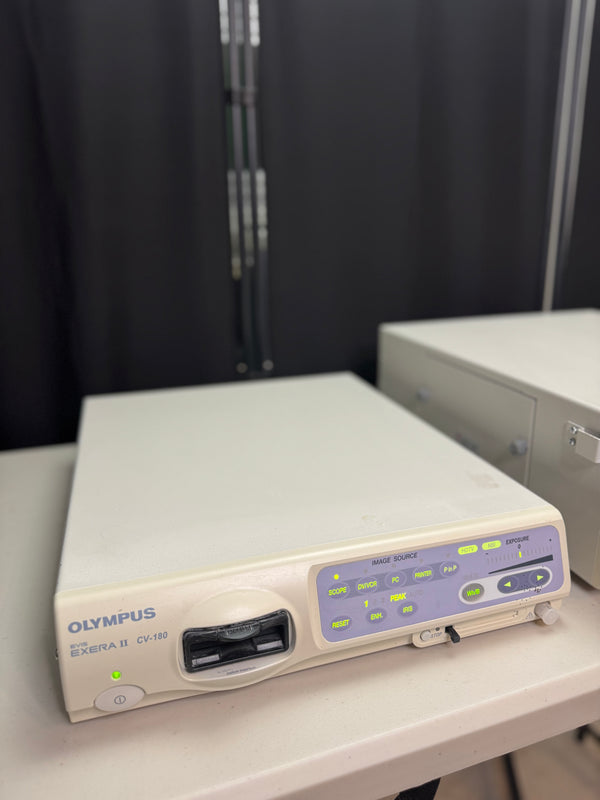 Olympus Exera II CLV-180 & CV-180 Endoscopy System – Complete Setup