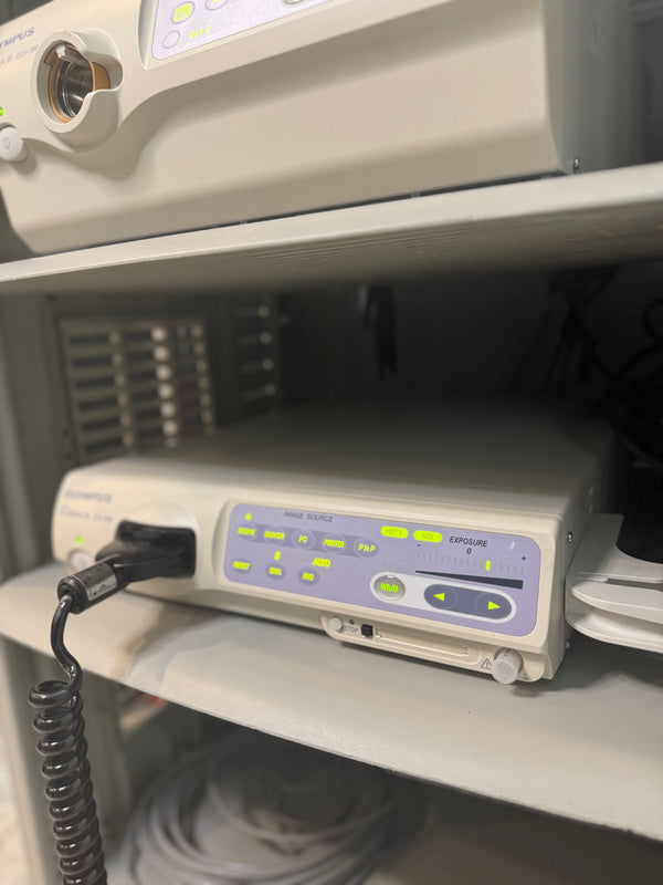 Olympus Exera II CLV-180 & CV-180 Endoscopy System – Complete Setup