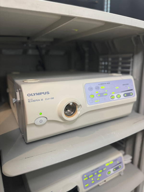 Olympus Exera II CLV-180 & CV-180 Endoscopy System – Complete Setup