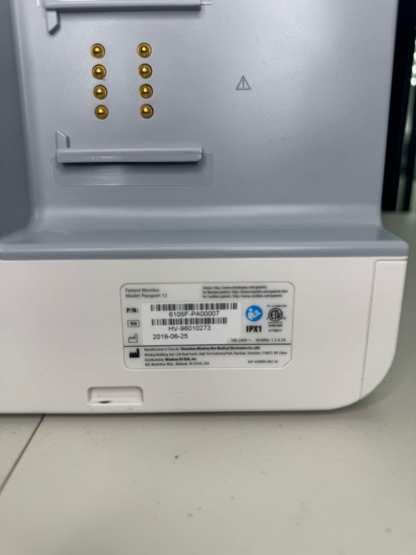 MINDRAY Passport 12 Patient Monitor – Pre-Owned, Excellent Condition